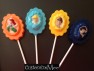 304sp Princess Cameo Chocolate Candy Lollipop Mold